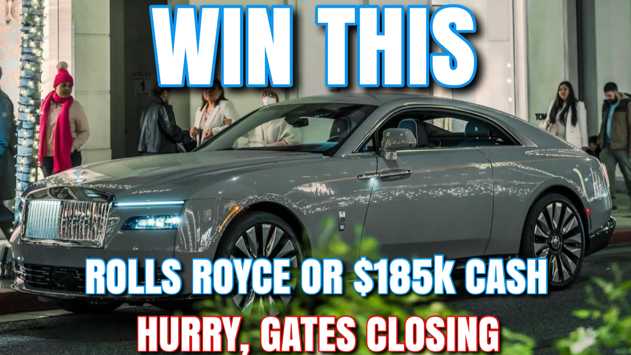Win a Rolls Royce Spectre